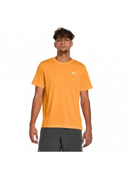 Męska koszulka do biegania Under Armour UA Launch Shortsleeve - pomarańczowa ze sklepu Sportstylestory.com w kategorii T-shirty męskie - zdjęcie 173363832