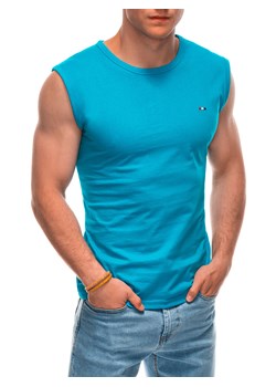 Bokserka męska z nadrukiem 1971S - jasnoniebieska ze sklepu Edoti w kategorii T-shirty męskie - zdjęcie 173365051