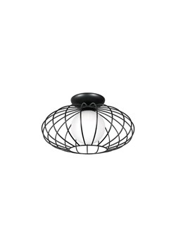 Nowoczesna czarna lampa sufitowa - K440-Polot ze sklepu Edinos.pl w kategorii Lampy sufitowe - zdjęcie 173367840