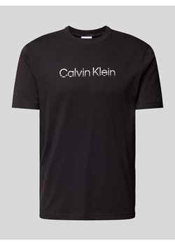 T-shirt z nadrukiem z logo ze sklepu Peek&Cloppenburg  w kategorii T-shirty męskie - zdjęcie 173368224