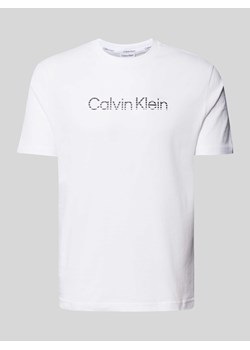 T-shirt z nadrukiem z logo ze sklepu Peek&Cloppenburg  w kategorii T-shirty męskie - zdjęcie 173368244