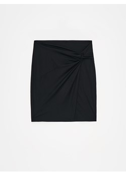 Mohito - Spódnica mini z węzłem - czarny ze sklepu Mohito w kategorii Spódnice - zdjęcie 173368780