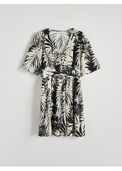 Reserved - Sukienka z wiskozy - wielobarwny ze sklepu Reserved w kategorii Sukienki - zdjęcie 173369533