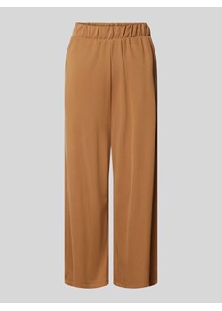 Spodnie materiałowe z szeroką,skróconą nogawką model ‘Anjelica’ ze sklepu Peek&Cloppenburg  w kategorii Spodnie damskie - zdjęcie 173371231