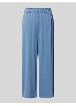 Spodnie materiałowe z szeroką,skróconą nogawką model ‘Anjelica’ ze sklepu Peek&Cloppenburg  w kategorii Spodnie damskie - zdjęcie 173371311