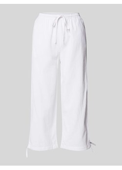 Spodnie o kroju slim fit z elastycznym paskiem model ‘CISSIE’ ze sklepu Peek&Cloppenburg  w kategorii Spodnie damskie - zdjęcie 173371350