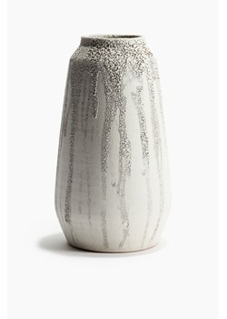H & M - Wysoki wazon z terakoty - Biały ze sklepu H&M w kategorii Wazony - zdjęcie 173372303