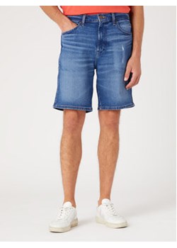 Wrangler Szorty jeansowe Frontier W16WYLZ91 112331085 Niebieski Regular Fit ze sklepu MODIVO w kategorii Spodenki męskie - zdjęcie 173374354