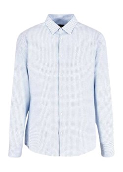 koszula męska armani exchange 3dzc37 zn4mz 65be niebieski ze sklepu Royal Shop w kategorii Koszule męskie - zdjęcie 173375811