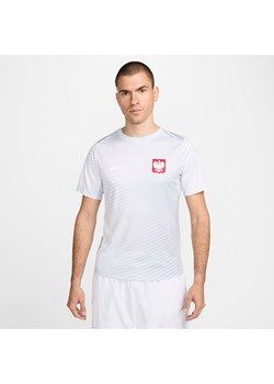 Męska koszulka piłkarska z krótkim rękawem Nike Dri-FIT Polska Academy Pro - Szary ze sklepu Nike poland w kategorii T-shirty męskie - zdjęcie 173376910