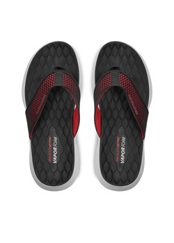 Japonki Skechers Vapor Foam Sandal 232894/BKRD Czarny ze sklepu eobuwie.pl w kategorii Klapki damskie - zdjęcie 173377041