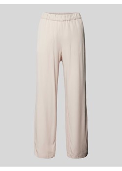Spodnie materiałowe rozkloszowane o skróconym kroju model ‘CHIARA’ ze sklepu Peek&Cloppenburg  w kategorii Spodnie damskie - zdjęcie 173377122