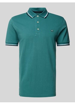 Koszulka polo z detalem z logo ze sklepu Peek&Cloppenburg  w kategorii T-shirty męskie - zdjęcie 173377330