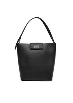 Calvin Klein Torebka Ck Push Bucket Bag_Epi Mn K60K612344 Czarny ze sklepu MODIVO w kategorii Torby Shopper bag - zdjęcie 173377910