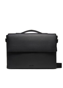 Calvin Klein Torba na laptopa Ck Origami Pu Laptop Bag K50K511898 Czarny ze sklepu MODIVO w kategorii Torby na laptopa - zdjęcie 173377930