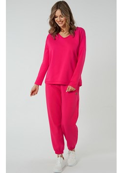 Damskie spodnie dresowe fuksja Madri, Kolor fuksja, Rozmiar S, Italian Fashion ze sklepu Primodo w kategorii Spodnie damskie - zdjęcie 173378034