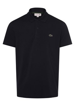 Lacoste Męska koszulka polo Mężczyźni Bawełna granatowy jednolity ze sklepu vangraaf w kategorii T-shirty męskie - zdjęcie 173379621