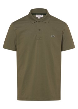 Lacoste Męska koszulka polo Mężczyźni Bawełna khaki jednolity ze sklepu vangraaf w kategorii T-shirty męskie - zdjęcie 173379622