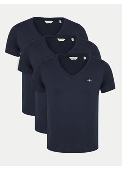 Gant T-Shirt Shield 4200750 Granatowy Regular Fit ze sklepu MODIVO w kategorii Bluzki damskie - zdjęcie 173380161