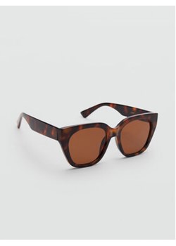 Mango Okulary przeciwsłoneczne Musie 77950228 Brązowy ze sklepu MODIVO w kategorii Okulary przeciwsłoneczne damskie - zdjęcie 173380174