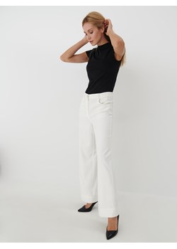 Mohito - Bawełniana bluzka - czarny ze sklepu Mohito w kategorii Bluzki damskie - zdjęcie 173380321