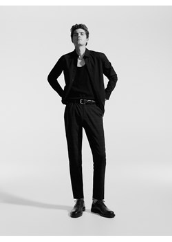 Reserved - Spodnie slim fit - czarny ze sklepu Reserved w kategorii Spodnie męskie - zdjęcie 173380940