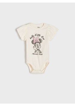 Sinsay - Body Myszka Minnie - kremowy ze sklepu Sinsay w kategorii Body niemowlęce - zdjęcie 173382150