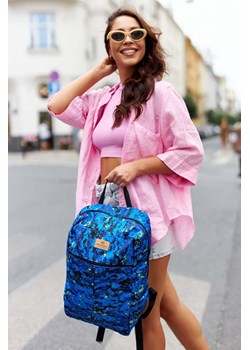Pojemny, lekki plecak podróżny niebieski - Rovicky ze sklepu 5.10.15 w kategorii Plecaki - zdjęcie 173382644