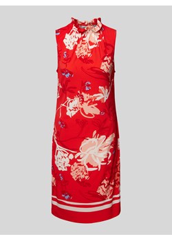 Sukienka o długości do kolan z nadrukiem na całej powierzchni ze sklepu Peek&Cloppenburg  w kategorii Sukienki - zdjęcie 173384030
