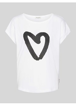T-shirt z nadrukowanym motywem ze sklepu Peek&Cloppenburg  w kategorii Bluzki damskie - zdjęcie 173384032