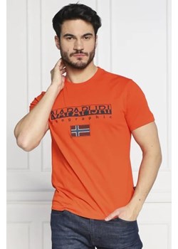 Napapijri T-shirt s-ayas | Regular Fit ze sklepu Gomez Fashion Store w kategorii T-shirty męskie - zdjęcie 173384790