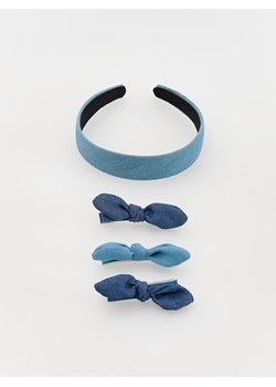 Reserved - Zestaw opaska i spinki do włosów - jasnoniebieski ze sklepu Reserved w kategorii Opaski dziecięce - zdjęcie 173385242