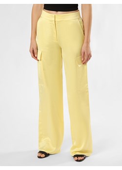 HUGO Spodnie - Hakila-1 Kobiety żółty jednolity ze sklepu vangraaf w kategorii Spodnie damskie - zdjęcie 173385531
