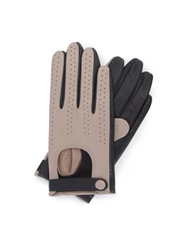Damskie rękawiczki skórzane dwukolorowe ze sklepu WITTCHEN w kategorii Rękawiczki damskie - zdjęcie 173385812