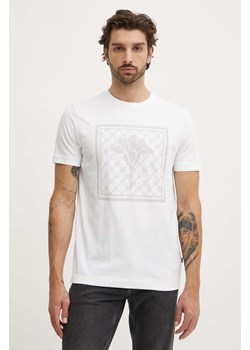 Joop! t-shirt bawełniany męski kolor biały z nadrukiem 30042365 ze sklepu ANSWEAR.com w kategorii T-shirty męskie - zdjęcie 173386443