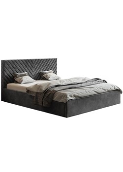 Tapicerowane łóżko 120x200 Nuvell 3X - 36 kolorów ze sklepu Edinos.pl w kategorii Łóżka i materace - zdjęcie 173387082