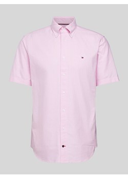 Koszula biznesowa o kroju regular fit ze wzorem w paski ze sklepu Peek&Cloppenburg  w kategorii Koszule męskie - zdjęcie 173388301