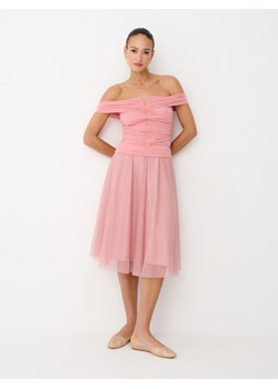 Mohito - Tiulowa spódnica midi - różowy ze sklepu Mohito w kategorii Spódnice - zdjęcie 173389470
