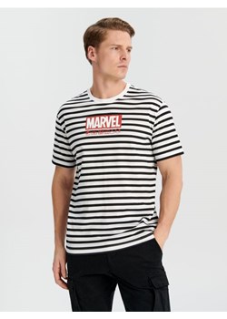 Sinsay - Koszulka MARVEL - biały ze sklepu Sinsay w kategorii T-shirty męskie - zdjęcie 173391104