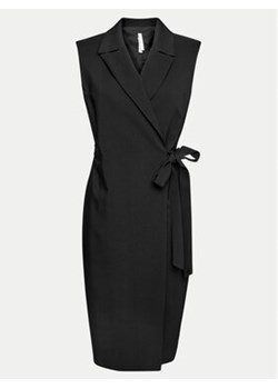 Imperial Sukienka koktajlowa ADOFHJZ Czarny Slim Fit ze sklepu MODIVO w kategorii Sukienki - zdjęcie 173394212