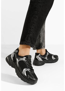 Czarne sneakersy damskie Shailee V4 ze sklepu Zapatos w kategorii Buty sportowe damskie - zdjęcie 173396092