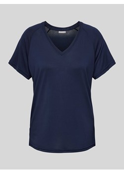 T-shirt z dekoltem w serek model ‘Joselyn’ ze sklepu Peek&Cloppenburg  w kategorii Bluzki damskie - zdjęcie 173396592