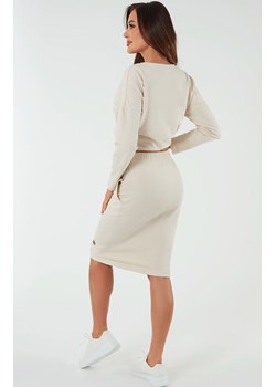 Spódnica midi beżowa Stella, Kolor beżowy, Rozmiar S, Italian Fashion ze sklepu Primodo w kategorii Spódnice - zdjęcie 173397560