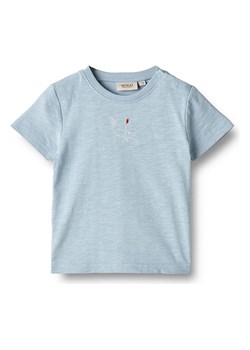 Wheat Koszulka &quot;Holger&quot; w kolorze błękitnym ze sklepu Limango Polska w kategorii Odzież dla niemowląt - zdjęcie 173399924