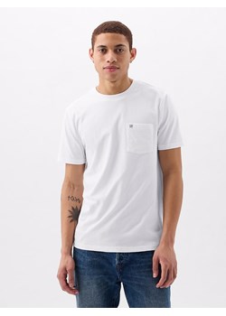 GAP Koszulka w kolorze białym ze sklepu Limango Polska w kategorii T-shirty męskie - zdjęcie 173399973