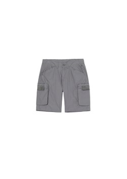 Cropp - Szare gładkie szorty - szary ze sklepu Cropp w kategorii Spodenki męskie - zdjęcie 173400534