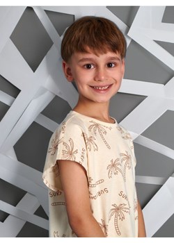 Sinsay - Koszulka - kremowy ze sklepu Sinsay w kategorii Bluzki dziewczęce - zdjęcie 173403443