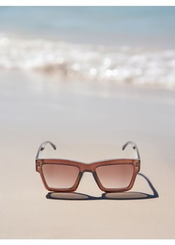 Sinsay - Okulary przeciwsłoneczne - brązowy ze sklepu Sinsay w kategorii Okulary przeciwsłoneczne damskie - zdjęcie 173403521