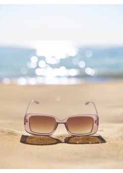 Sinsay - Okulary przeciwsłoneczne - fioletowy ze sklepu Sinsay w kategorii Okulary przeciwsłoneczne damskie - zdjęcie 173403522