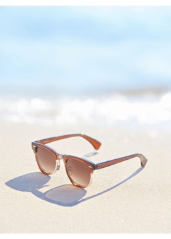 Sinsay - Okulary przeciwsłoneczne - brązowy ze sklepu Sinsay w kategorii Okulary przeciwsłoneczne męskie - zdjęcie 173403662